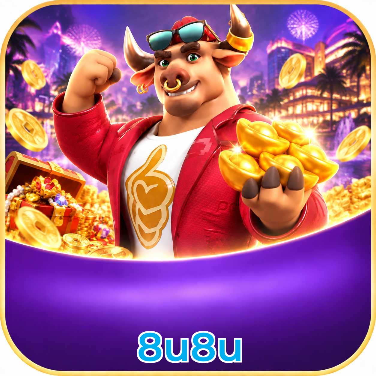 Página oficial da 8u8u no Facebook com promoções e suporte