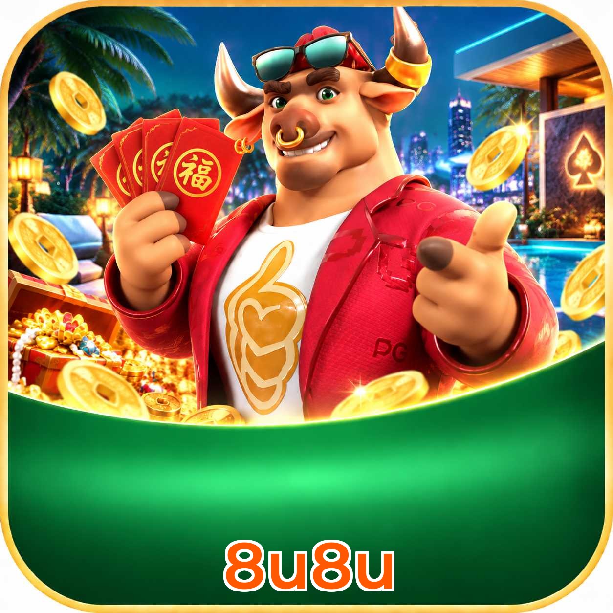 Grandes vitórias nos jogos Fortune da 8u8u